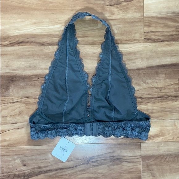 Free People gray color lace bralette - Picture 6 of 14